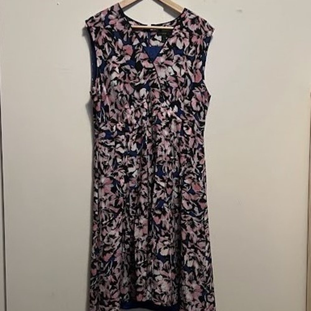 JCrew Pink Floral Dress Size 14